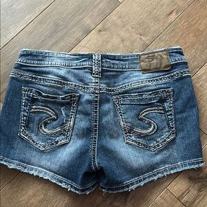 Silver Jeans Women's Blue Denim Shorts